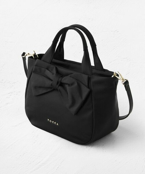 TOCCA / トッカ トートバッグ | RIBBON CUBE NYLON MINI TOTE ミニトートバッグ【古畑星夏さん着用】 | 詳細6