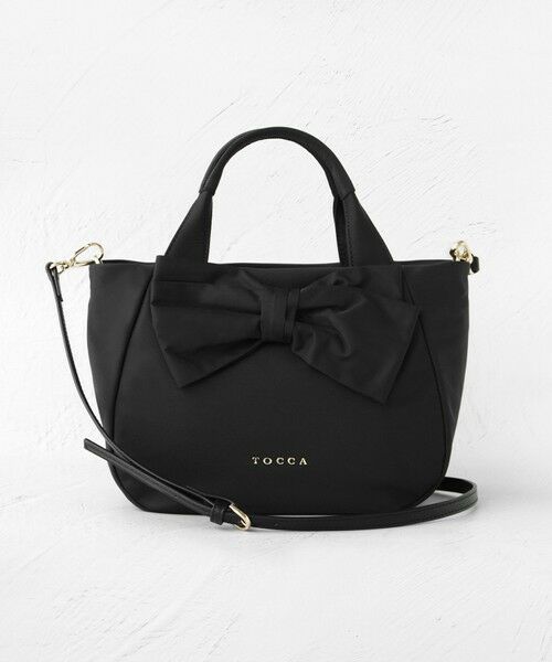 TOCCA / トッカ トートバッグ | RIBBON CUBE NYLON MINI TOTE ミニトートバッグ【古畑星夏さん着用】 | 詳細6