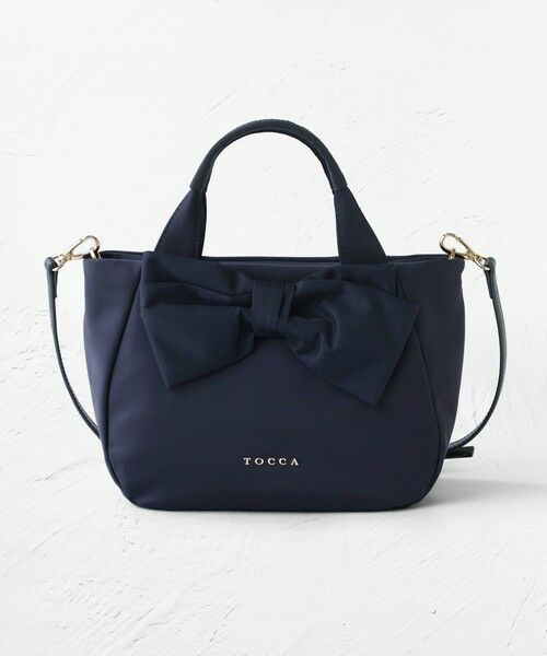 TOCCA / トッカ トートバッグ | RIBBON CUBE NYLON MINI TOTE ミニトートバッグ【古畑星夏さん着用】 | 詳細15