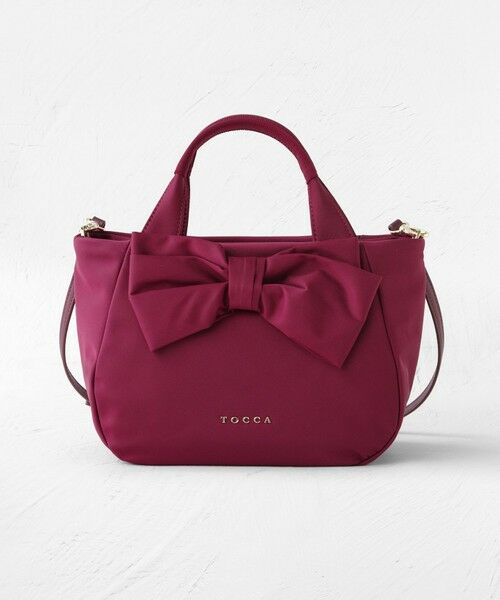 TOCCA / トッカ トートバッグ | RIBBON CUBE NYLON MINI TOTE ミニトートバッグ【古畑星夏さん着用】 | 詳細18