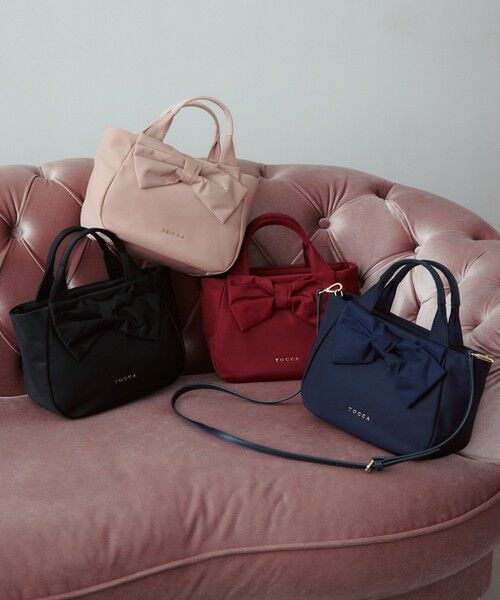 TOCCA / トッカ トートバッグ | RIBBON CUBE NYLON MINI TOTE ミニトートバッグ【古畑星夏さん着用】 | 詳細18