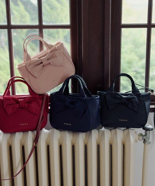 TOCCA / トッカ トートバッグ | RIBBON CUBE NYLON MINI TOTE ミニトートバッグ【古畑星夏さん着用】 | 詳細24