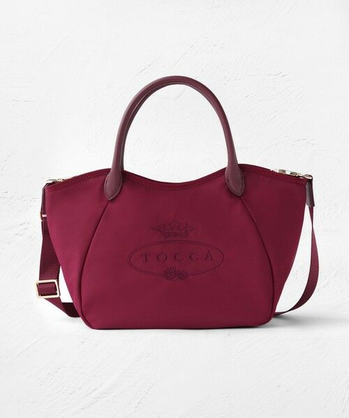 TOCCA / トッカ トートバッグ | TOUCH OF CRESTA NYLON TOTE ナイロントートバッグ【星風まどかさん着用】（レッド系）