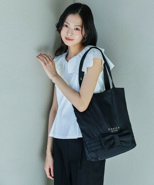TOCCA / トッカ エコバッグ | HOLDING KNOT SUBBAG サブバッグ【星風まどかさん着用・A4サイズ対応】 | 詳細1