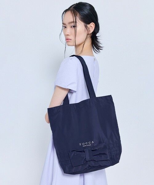 TOCCA / トッカ エコバッグ | HOLDING KNOT SUBBAG サブバッグ【星風まどかさん着用・A4サイズ対応】 | 詳細6