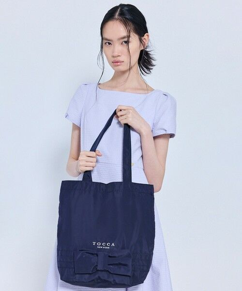 TOCCA / トッカ エコバッグ | HOLDING KNOT SUBBAG サブバッグ【星風まどかさん着用・A4サイズ対応】 | 詳細7