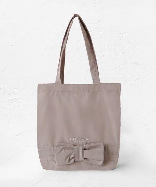 TOCCA / トッカ エコバッグ | HOLDING KNOT SUBBAG サブバッグ【星風まどかさん着用・A4サイズ対応】（ベージュ系）