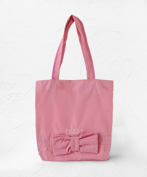 TOCCA / トッカ エコバッグ | HOLDING KNOT SUBBAG サブバッグ【星風まどかさん着用・A4サイズ対応】（ピンク系）