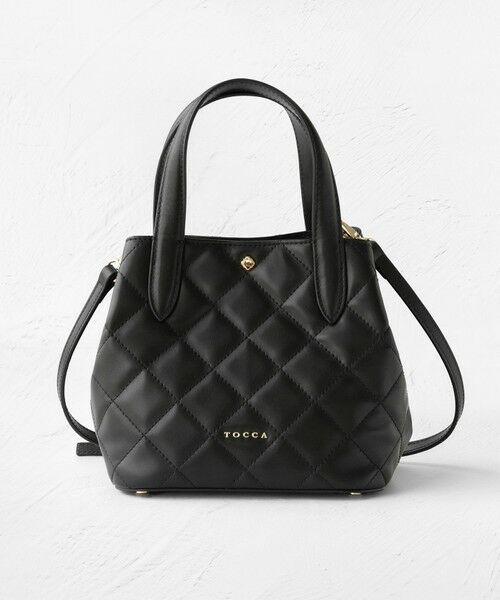 SUGAR CUBE 2WAY BAG ショルダーバッグ （ハンドバッグ）｜TOCCA