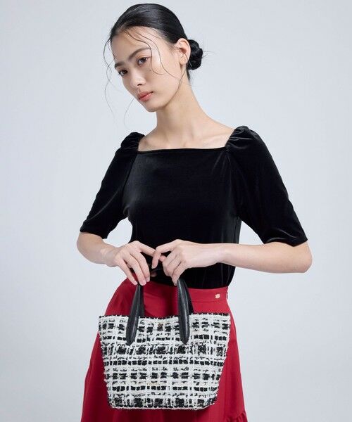 SUGAR CUBE 2WAY BAG ショルダーバッグ （ハンドバッグ）｜TOCCA