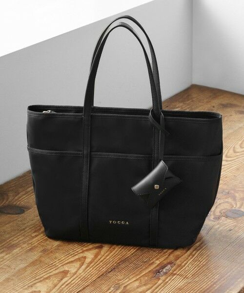 TOCCA / トッカ トートバッグ | T-LETTERA NYLON BAG ナイロンバッグ【A4サイズ対応】 | 詳細4