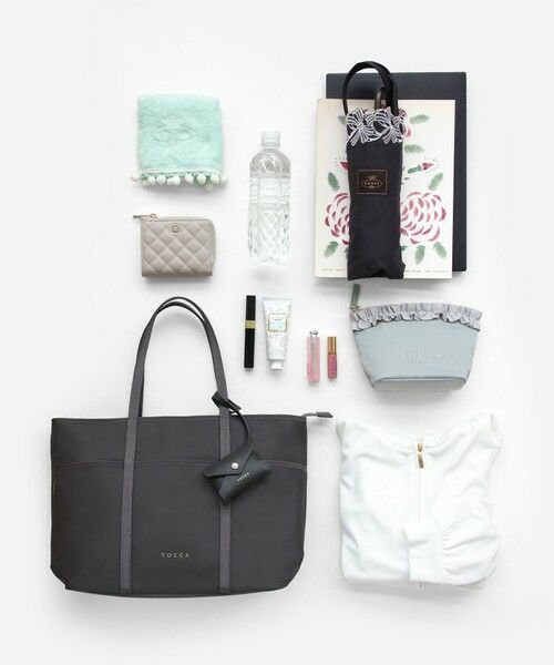 TOCCA / トッカ トートバッグ | T-LETTERA NYLON BAG ナイロンバッグ【A4サイズ対応】 | 詳細10