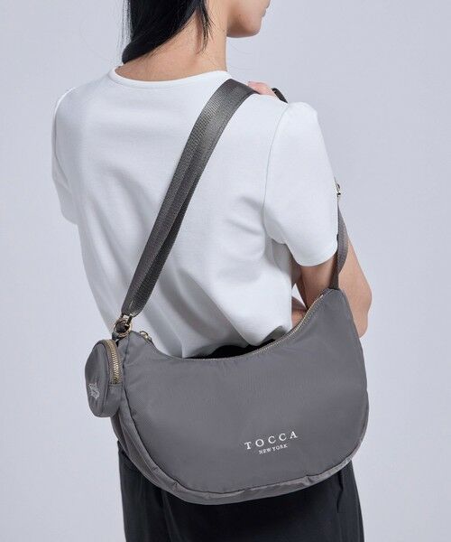 TOCCA / トッカ ショルダーバッグ | MEMORY OF MOON POCHETTE ナイロンポシェット【WEB＆一部店舗限定・環境にやさしい素材】 | 詳細5