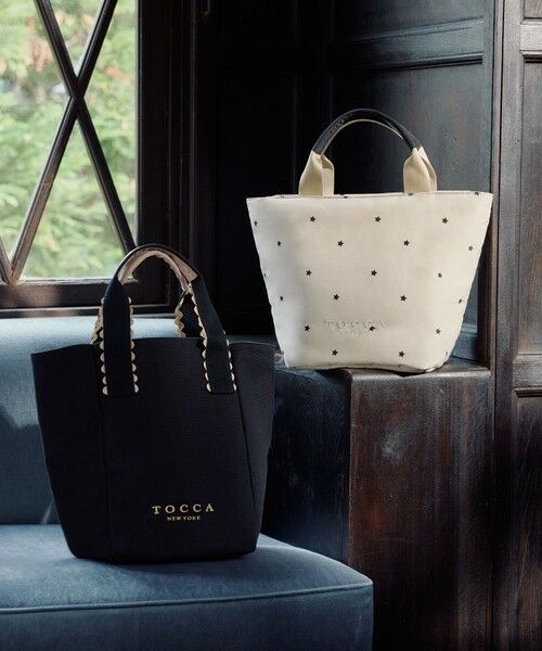 TOCCA / トッカ トートバッグ | WAVES HANDLE TOTE トートバッグ【星風まどかさん着用・WEB＆一部店舗限定】 | 詳細1