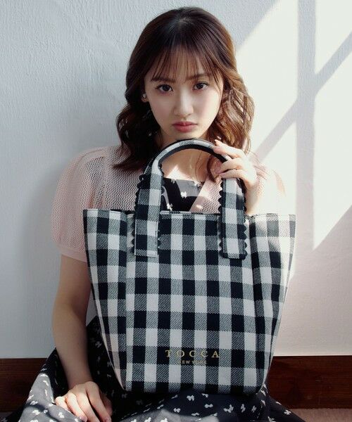 TOCCA / トッカ トートバッグ | WAVES HANDLE TOTE トートバッグ【星風まどかさん着用・WEB＆一部店舗限定】 | 詳細7