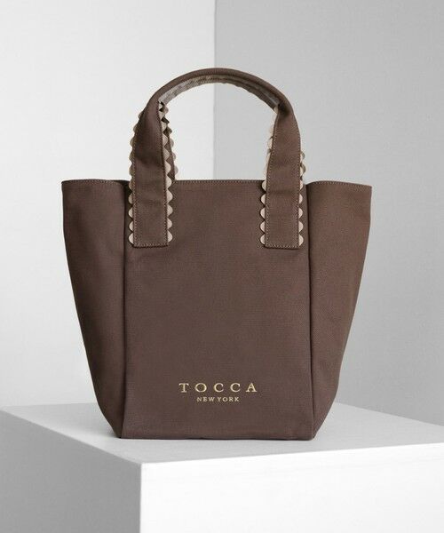 TOCCA / トッカ トートバッグ | WAVES HANDLE TOTE トートバッグ【新色登場・星風まどかさん着用・WEB＆一部店舗限定】（[新色]ブラウン系）