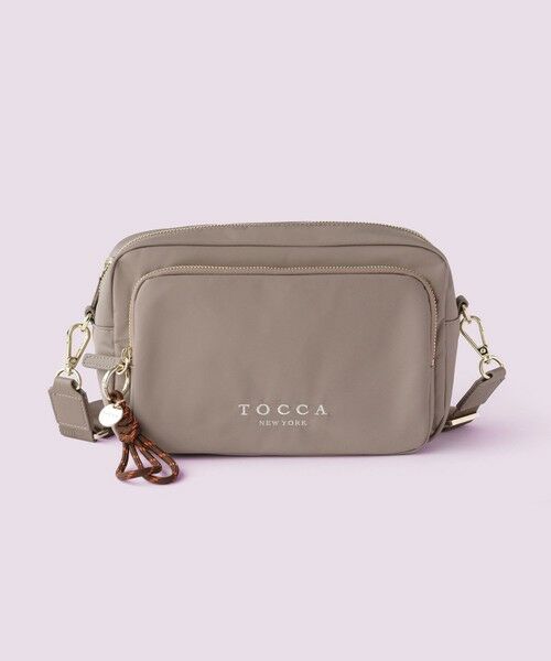 TOCCA / トッカ ショルダーバッグ | CUSCINO POCHETTE ショルダーバッグ【WEB＆一部店舗限定・環境にやさしい素材】（ベージュ系）