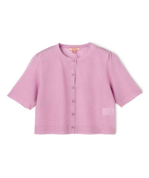 TOCCA / トッカ カーディガン・ボレロ | 【星風まどかさん着用】SHEER JEWEL KNIT シアーニットカーディガン | 詳細7