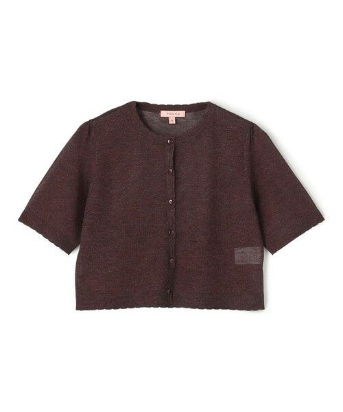 TOCCA / トッカ カーディガン・ボレロ | 【星風まどかさん着用】SHEER JEWEL KNIT シアーニットカーディガン | 詳細20