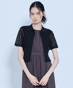 TOCCA / トッカ ニット・セーター | 【星風まどかさん着用】SPIDER LACE KNIT レースニットカーディガン