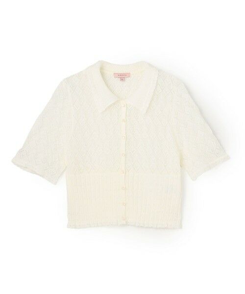 TOCCA / トッカ ニット・セーター | 【星風まどかさん着用】SPIDER LACE KNIT レースニットカーディガン | 詳細11