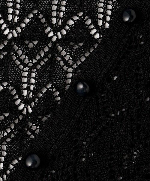 TOCCA / トッカ ニット・セーター | 【星風まどかさん着用】SPIDER LACE KNIT レースニットカーディガン | 詳細24