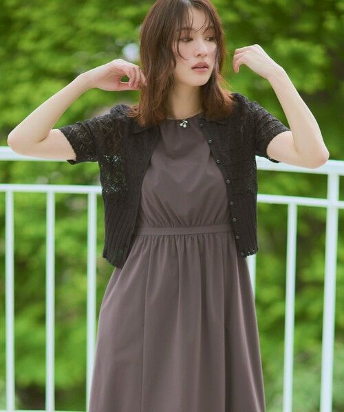 TOCCA / トッカ ニット・セーター | 【星風まどかさん着用】SPIDER LACE KNIT レースニットカーディガン | 詳細13