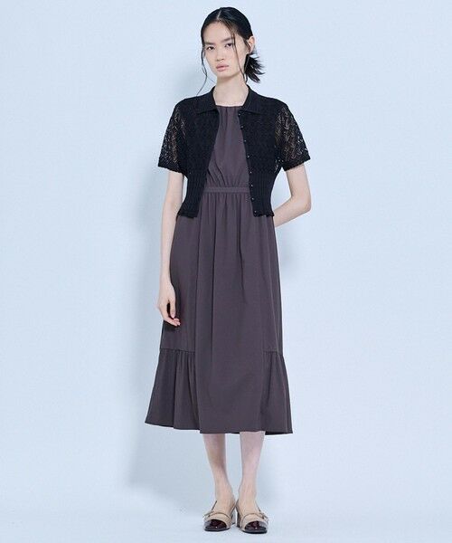 TOCCA / トッカ ニット・セーター | 【星風まどかさん着用】SPIDER LACE KNIT レースニットカーディガン | 詳細9