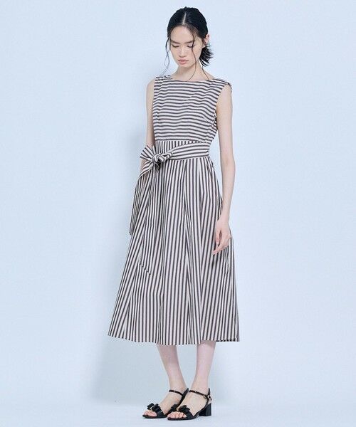 TOCCA / トッカ ロング・マキシ丈ワンピース | 【星風まどかさん着用】STRIPE PARASOL ドレス | 詳細4