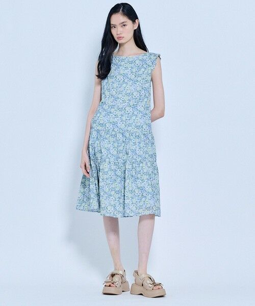 TOCCA / トッカ ロング・マキシ丈ワンピース | 【WEB限定カラーあり・00サイズあり】MORNING BLOOM ドレス | 詳細2