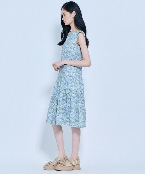 TOCCA / トッカ ロング・マキシ丈ワンピース | 【WEB限定カラーあり・00サイズあり】MORNING BLOOM ドレス | 詳細3