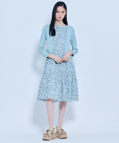 TOCCA / トッカ ロング・マキシ丈ワンピース | 【WEB限定カラーあり・00サイズあり】MORNING BLOOM ドレス | 詳細1