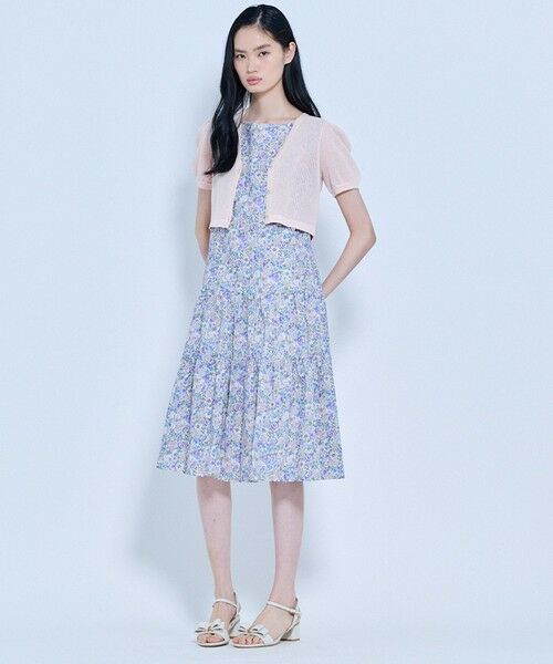 TOCCA / トッカ ロング・マキシ丈ワンピース | 【WEB限定カラーあり・00サイズあり】MORNING BLOOM ドレス | 詳細17