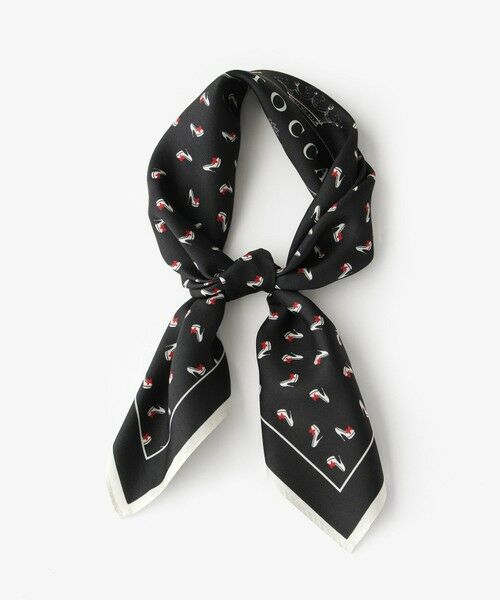 TOCCA / トッカ バンダナ・スカーフ | 【岡崎紗絵さん着用】RIBBON&HIGHHEEL SILK SCARF シルクスカーフ | 詳細9