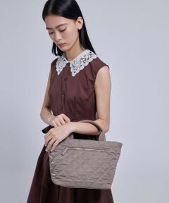 TOCCA / トッカ トートバッグ | TRACE PAVE FASTENER TOTE ナイロンキルトバッグ