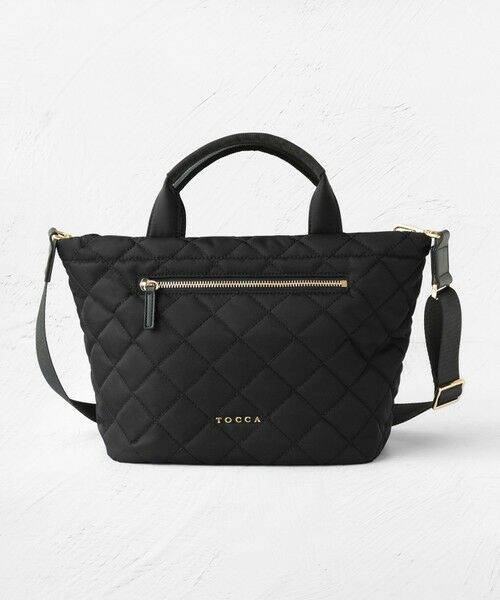 TOCCA / トッカ トートバッグ | TRACE PAVE FASTENER TOTE ナイロンキルトバッグ | 詳細5