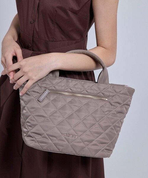TOCCA / トッカ トートバッグ | TRACE PAVE FASTENER TOTE ナイロンキルトバッグ | 詳細10