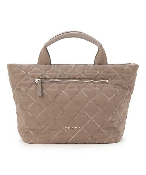 TOCCA / トッカ トートバッグ | TRACE PAVE FASTENER TOTE ナイロンキルトバッグ | 詳細12