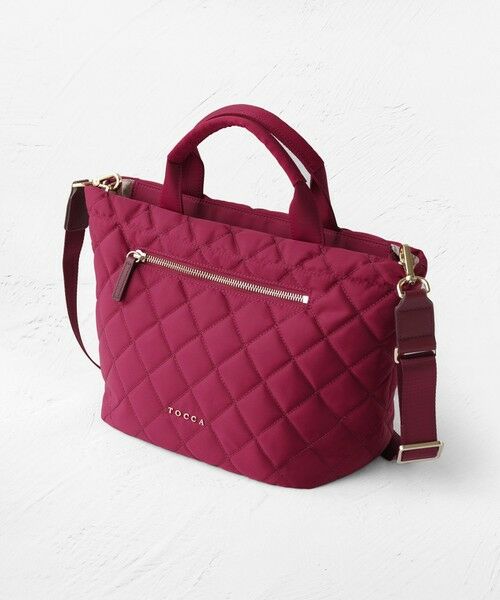 TOCCA / トッカ トートバッグ | TRACE PAVE FASTENER TOTE ナイロンキルトバッグ | 詳細14