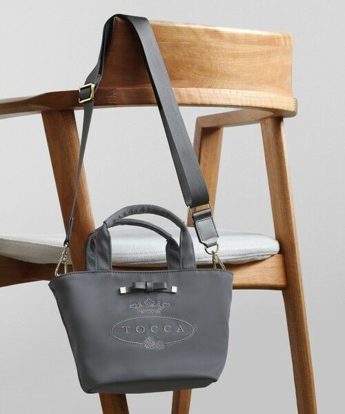 TOCCA / トッカ ショルダーバッグ | CARVED LOGO POCHETTE ナイロンバッグ | 詳細6