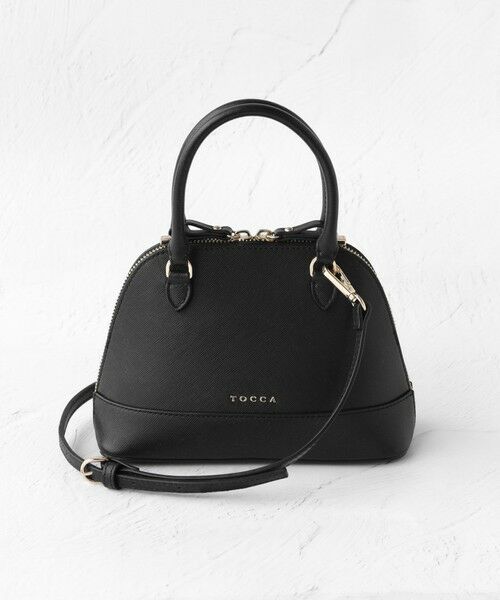 TOCCA / トッカ ハンドバッグ | LE SOMMET MINI BUGATTI BAG レザーバッグ（ブラック系）