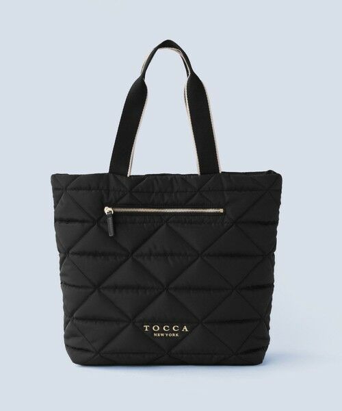 TOCCA / トッカ トートバッグ | ACCANTO TOTE トートバッグ【WEB＆一部店舗限定・A4サイズ対応】（ブラック系）