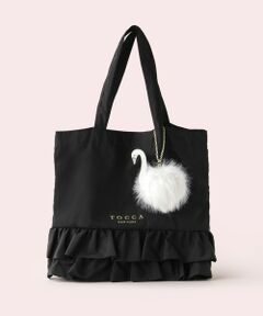 TOCCA / トッカ ショルダーバッグ | SOGNO FUR CHARM TOTE トートバッグ【WEB＆一部店舗限定・A4サイズ対応】