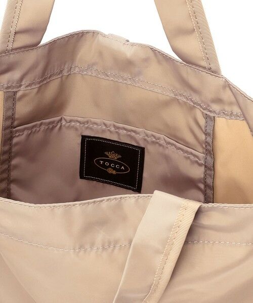 TOCCA / トッカ ショルダーバッグ | SOGNO FUR CHARM TOTE トートバッグ【WEB＆一部店舗限定・A4サイズ対応】 | 詳細5