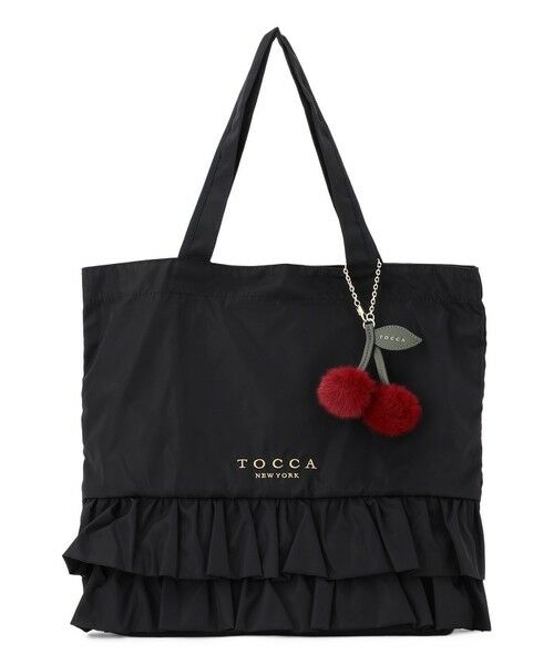 TOCCA / トッカ ショルダーバッグ | SOGNO FUR CHARM TOTE トートバッグ【WEB＆一部店舗限定・A4サイズ対応】 | 詳細7