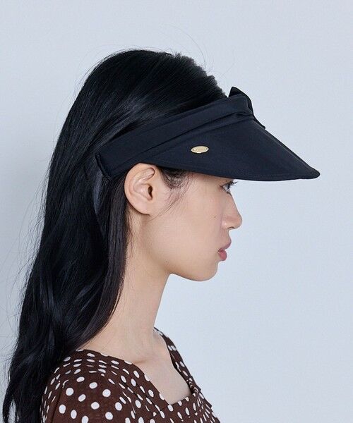 TOCCA / トッカ ハンチング・キャスケット・ベレー帽 | RIBBON KNOT 2WAY SUNVISOR サンバイザー＆カチューシャ | 詳細1