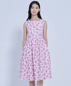 TOCCA / トッカ ロング・マキシ丈ワンピース | HYDRANGEA IN RAIN ドレス