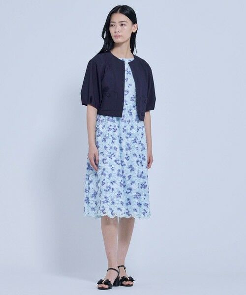 TOCCA / トッカ ロング・マキシ丈ワンピース | HYDRANGEA IN RAIN ドレス | 詳細4