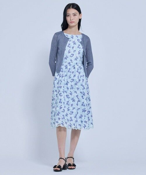 TOCCA / トッカ ロング・マキシ丈ワンピース | HYDRANGEA IN RAIN ドレス | 詳細5