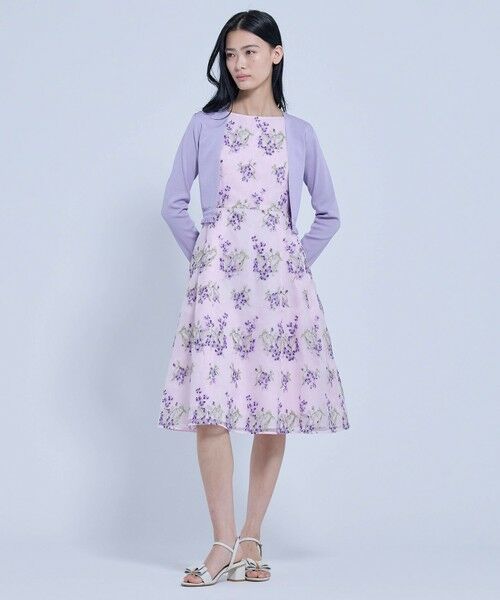 TOCCA / トッカ ロング・マキシ丈ワンピース | VIOLETS BLOOM ドレス | 詳細7